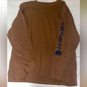 2x carhartt long sleeve mens shirt